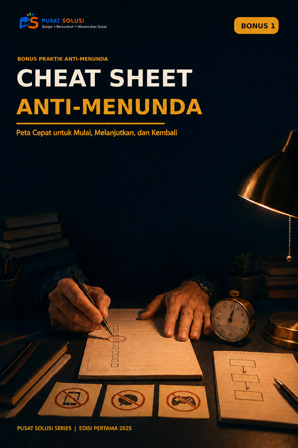 Cover Bonus 1: Cheat Sheet Anti-Menunda